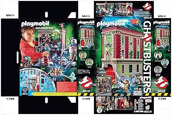 Amazon.com: Playmobil Ghostbusters Firehouse : Toys & Games